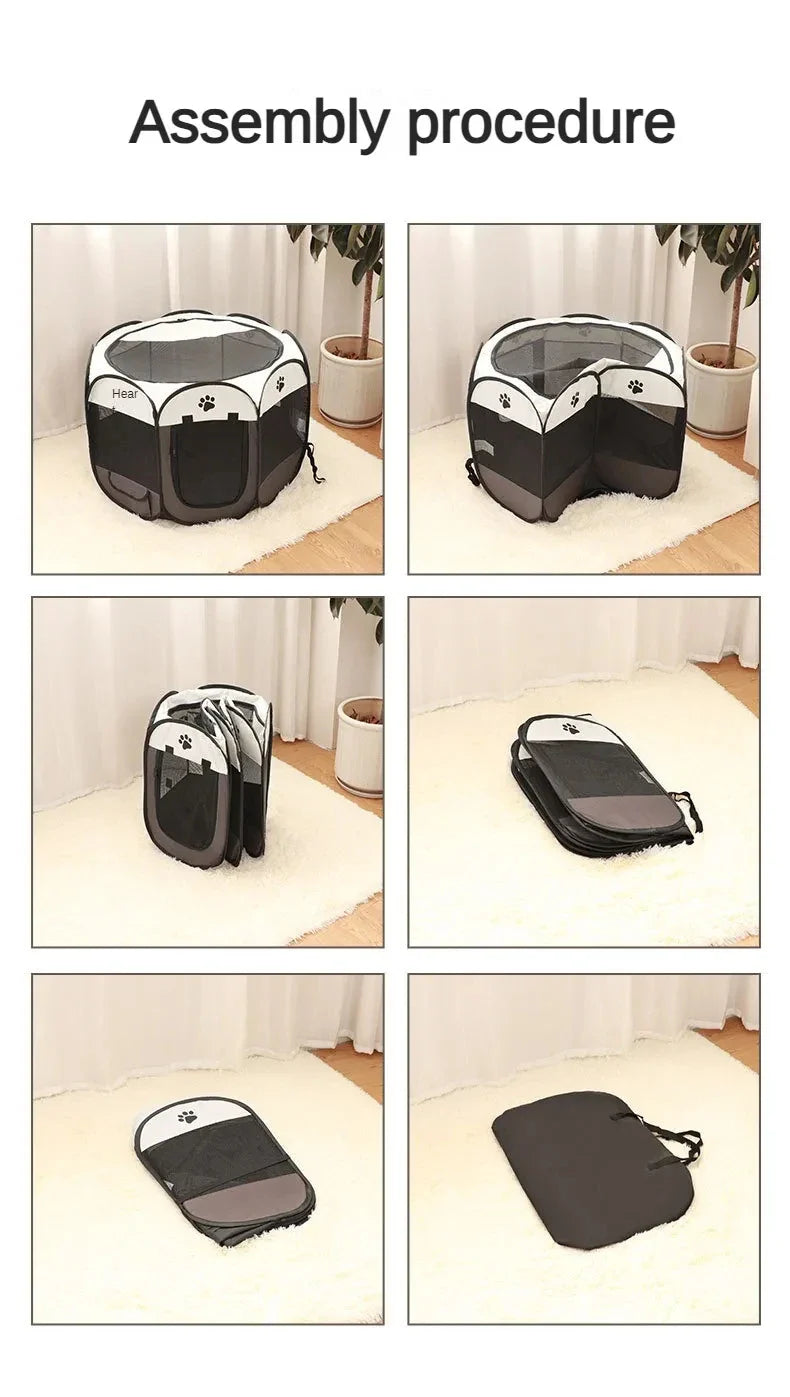 PawsHaven Fold & Go Tent